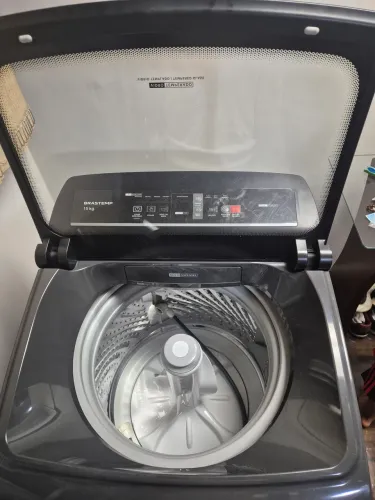 Máquina de Lavar Brastemp 15kg Titânio (BWT15A) - Excelente Estado / 127V