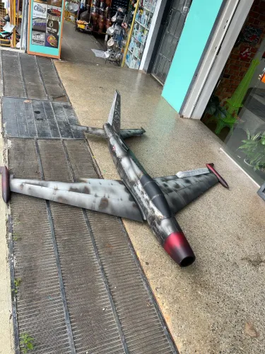 Fuselagem aeromodelo 2,64x2,43m