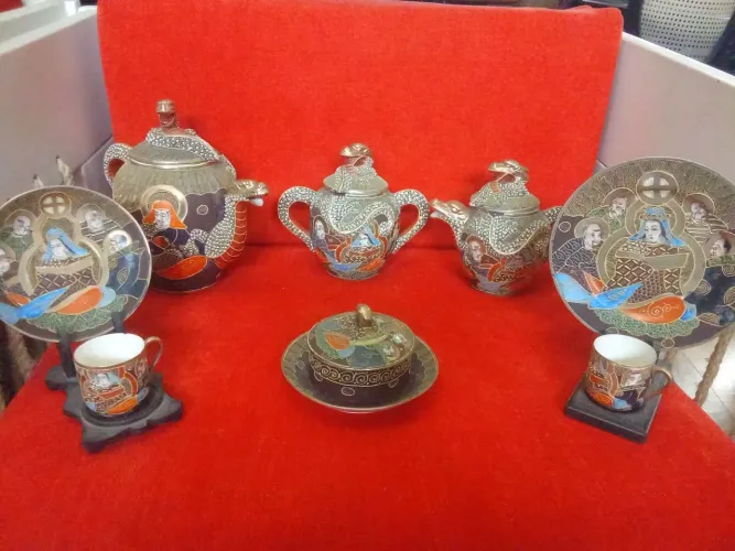 Conjunto de chá japonês