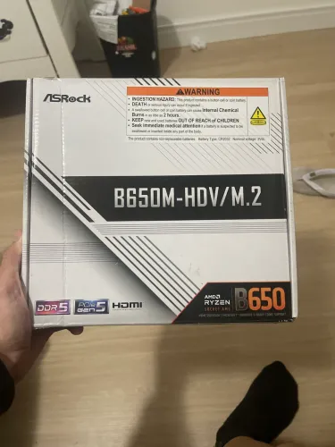 B650M-HDV ASROCK + SSD 512GB
