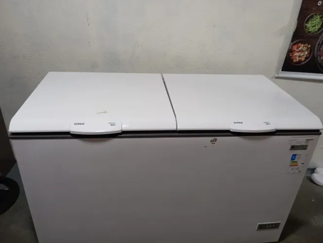 Freezer com 4 meses de uso, em perfeito estado, novo.