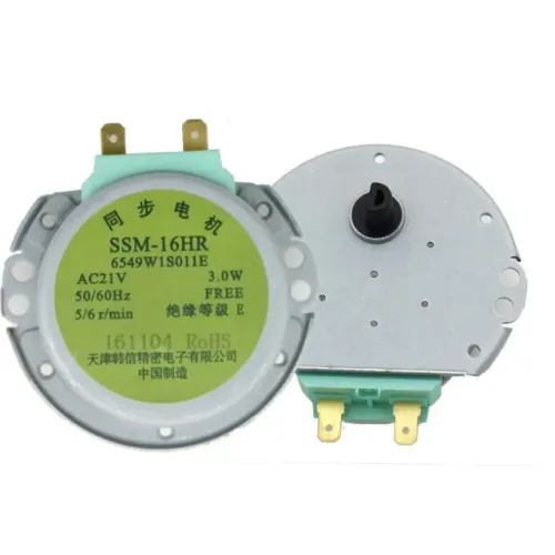 MOTOR CENTRAL MICRO-ONDAS LG 21VAC 3.0W 2.5/3RPM SSM-16HR ORIGINAL