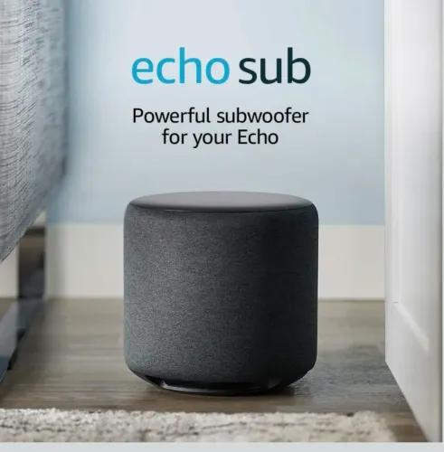 Amazon Echo Sub Original - Subwoofer para Alexa - Novo sem uso