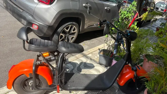 Harley X7 Elétrica 2000w - Documentada - Laranja - R$ 9.500
