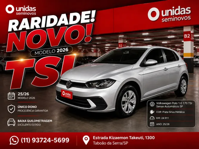 Volkswagen Polo Sense 1.0 170 TSI 2026