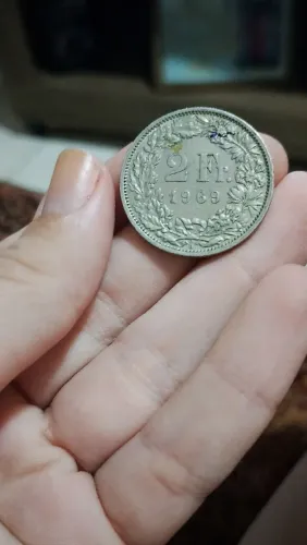 Moeda 2 franco de 1969