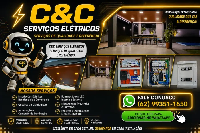 ELETRICISTA/ELETROTÉCNICO/Ar CONDICIONADO/SEGURANÇA RESIDENCIAL