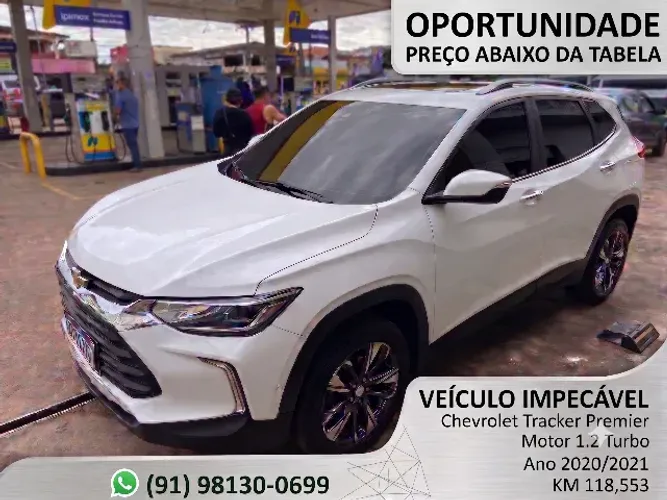 Chevrolet Tracker Premier 1.2 Turbo 12V Flex AUT 2021