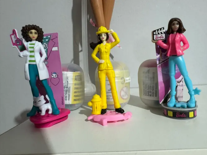 Combo 3 Barbies kinder ovo