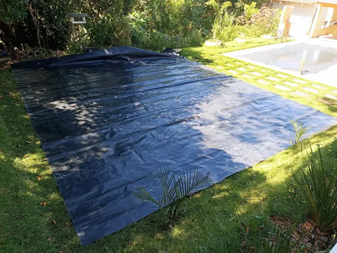Geomembrana PEAD 0,80mm - 63m² (9x7) | Nova com Nota Fiscal
