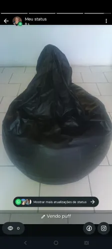 Vendo puff gigante sem rasgo em ótimo estado 