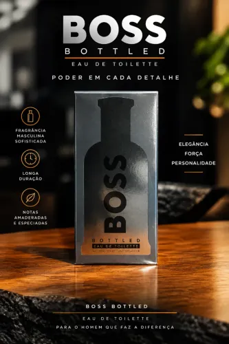 Perfume Hugo Boss Bottled Eau de Toilette Masculino ? Original, Novo e Lacrado