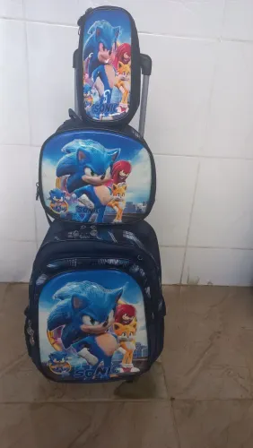 Kit Mochila Sonic