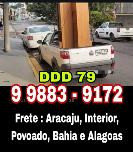 Frete, Fretes - Aracaju, Interior, Povoado, Bahia e Alagoas 