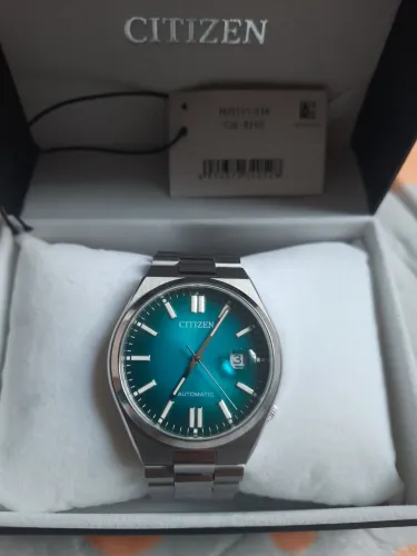 Citizen Tsuyosa azul turquesa