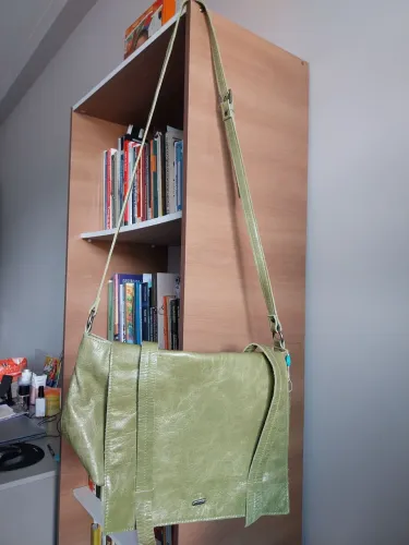 Bolsa de couro legítimo Via Mia nova!!