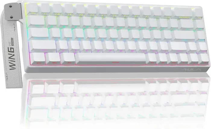 Teclado magnético AULA 68HE - White