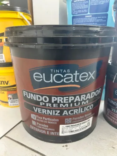 FUNDO PREPARADOR PAREDE EUCATEX Leia a descrição