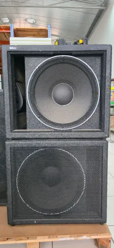 Caixa de Graves Subwoofer 18" 1000w Musical Snake Pro Acústica Passiva Som Profissional