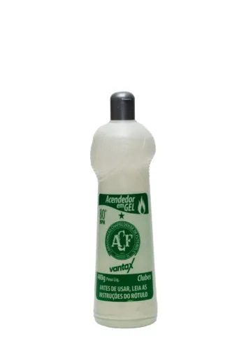 ACENDEDOR EM GEL 480G CHAPE - LOTE COMPLETO - CAIXA C/ 12 UNIDADES