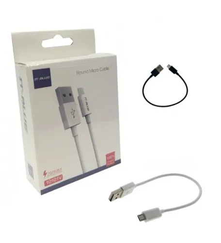 Cabo de carregar Micro Usb (V8) 25cm