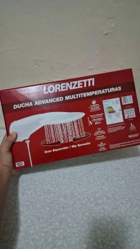 Chuveiro elétrico Lorenzetti Advanced 7500W