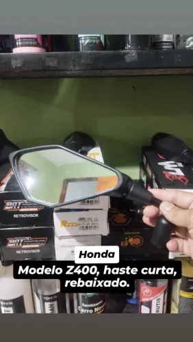 Retrovisores Honda e Yamaha.