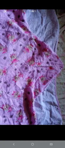 Toalha de banho bebê menina