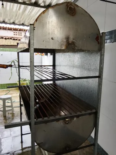 Churrasqueira de inox