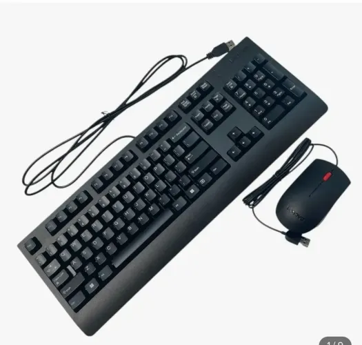 Kit teclado e mouse lenovo