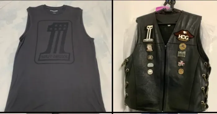 Vendo lote de roupas e acessório Harley Davidson (valor diferenciado para o lote )