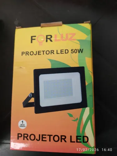 Projetor LED 50W FORLUZ 