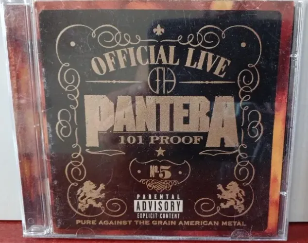 cd - pantera - official live 101 proof