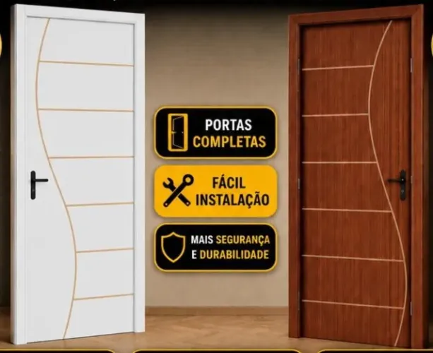 vendo portas de madeira 
