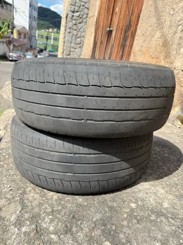 Pneus 225/55 R17 meia vida pro fim
