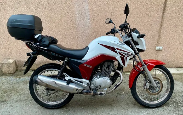 Vendo-Troco L-I-N-D-A CG ESD/150 2014 baixo KM 