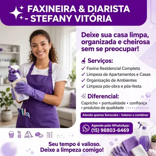 *STEFANY VITÓRIA -DIARISTA SOROCABA*?