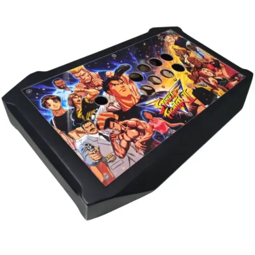 Caixa Premium para controle Arcade (pintura automotiva)