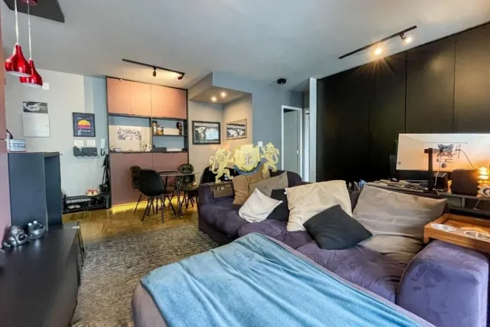 Apartamento mobiliado para alugar em Pinheiros| 58m² | 1 Dormitório | 1 Vaga de Garagem