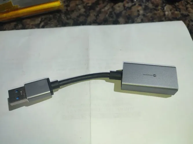 Cabo ethernet USB 3.0 Goldentec