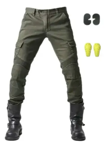 Calça Jeans Loong Biker Motociclista Com Proteçao