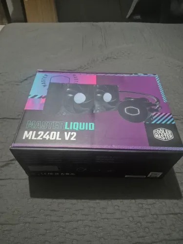 Water Cooler Cooler Master MasterLiquid ML240L V2 - 240mm (Preto)