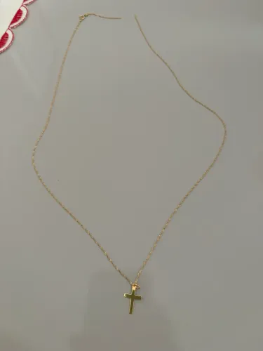 Cordão de ouro + pingente de ouro