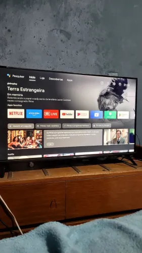 ? TCL 32" QLED Smart TV Google TV - Excelente Estado pouco uso