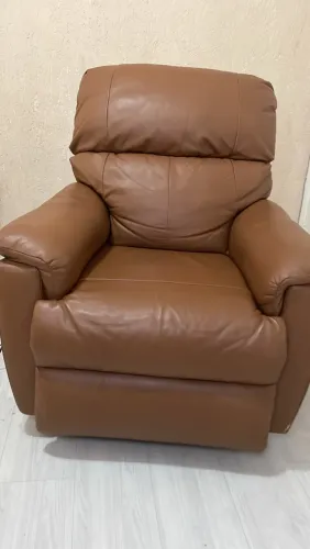 Poltrona de couro luxo