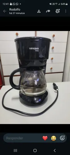 Cafeteira eletrica 18 xícaras Lenoxx easy - PCAO-1
