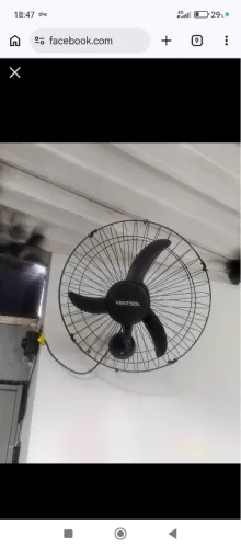 Ventilador teto ventisol 40 cm