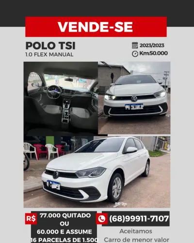 Volkswagen Polo 1.0 TSI Flex 12V 5P 2023