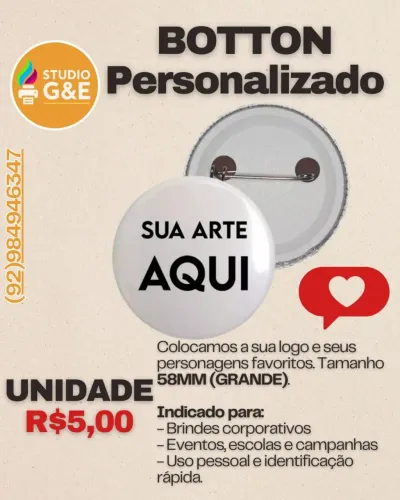 Bottons Personalizados