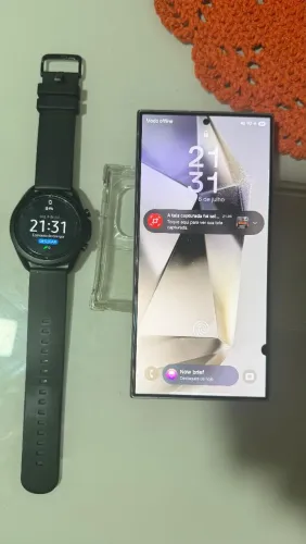Troco S24 ultra 256gb e Galaxy Watch 3 clasdic em 15 pro Max